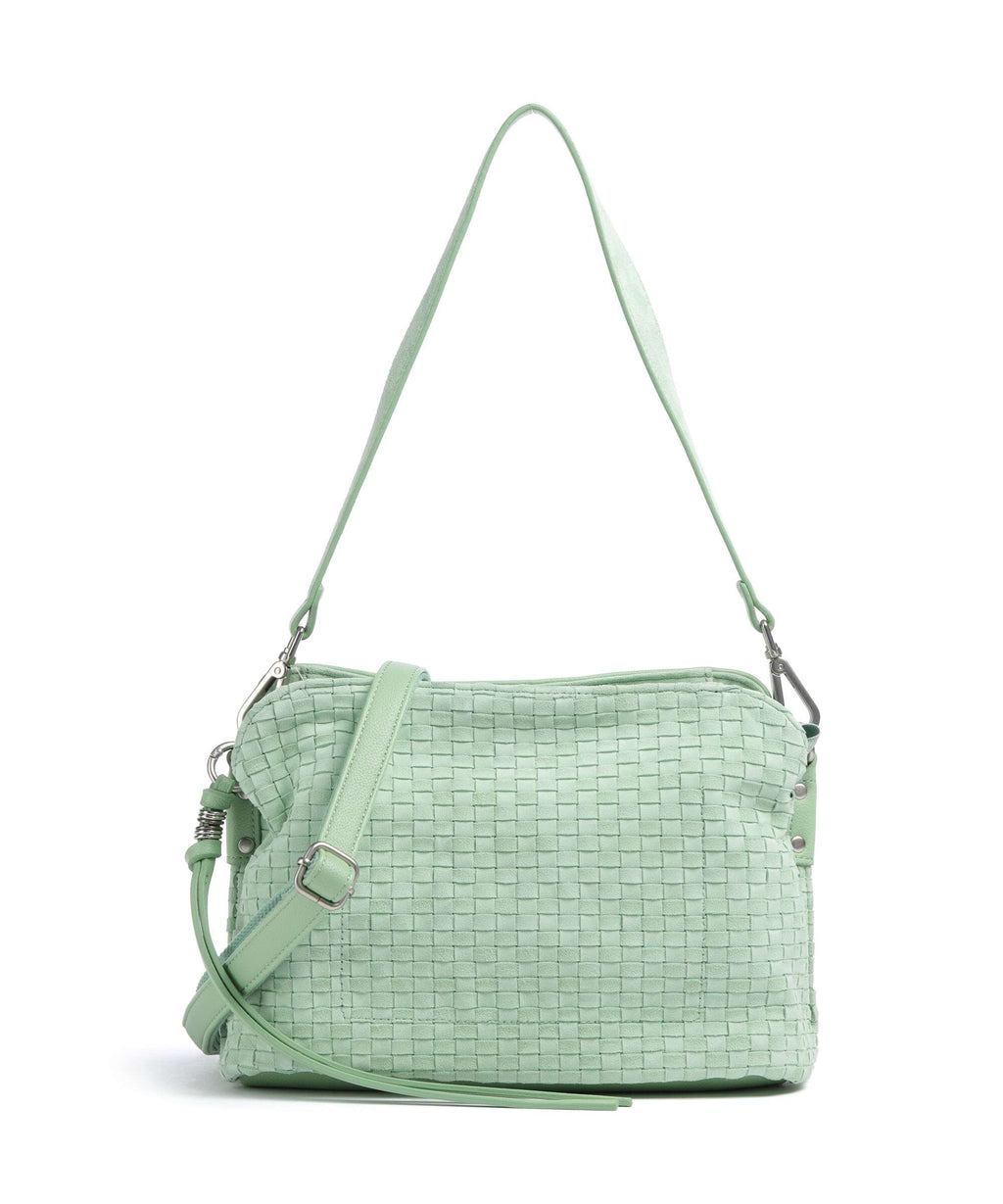 FredsBruder Weave Harmony Shoulder bag fresh mint