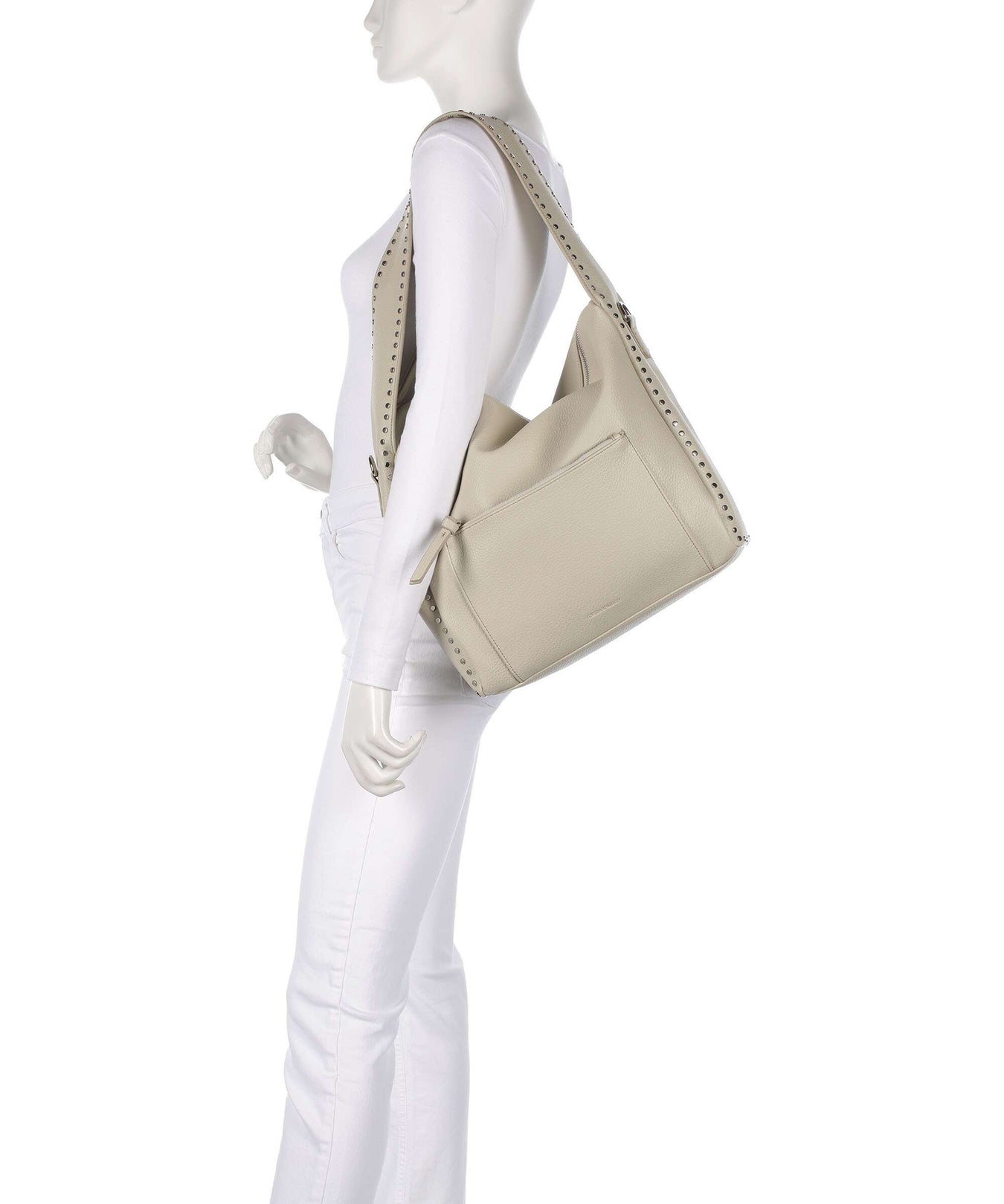 FredsBruder Feel Wild Hobo bag stone