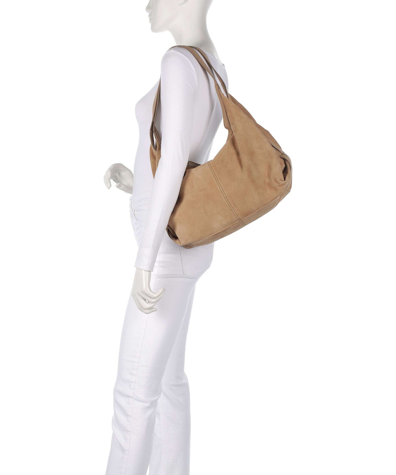 FredsBruder Best to come Hobo bag soft caramel