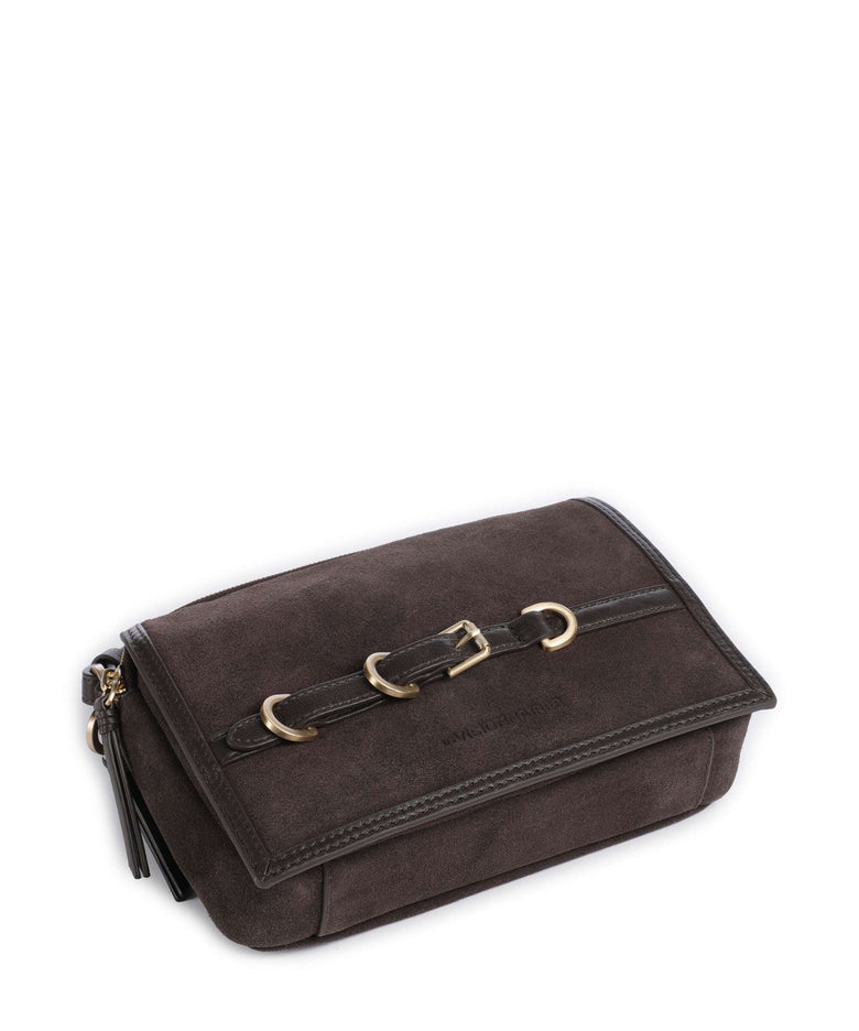 Les Visionnaires Emily Cozy Crossbody bag chocolate brown