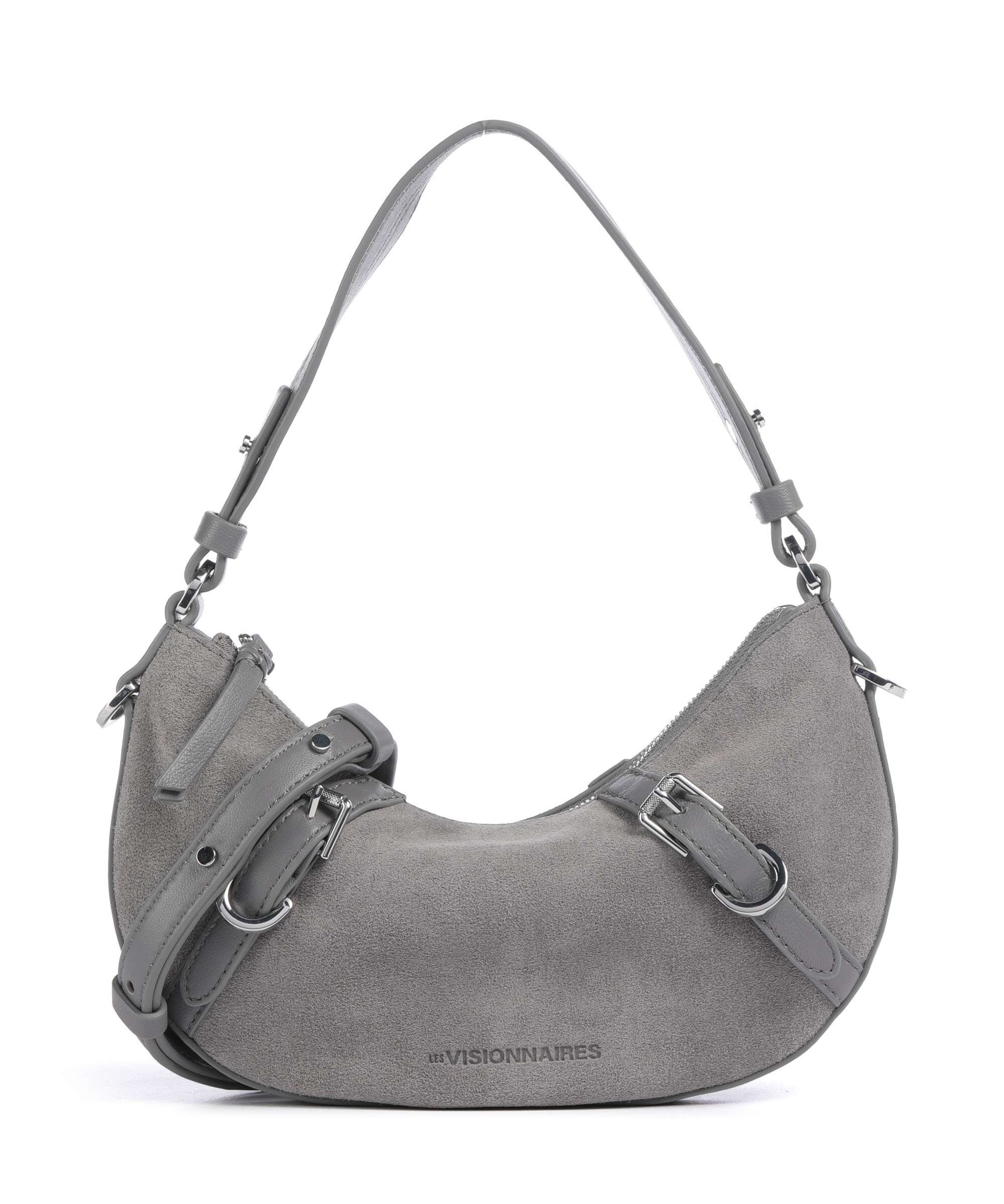 Les Visionnaires Enya Cozy Mini Shoulder bag titanium grey