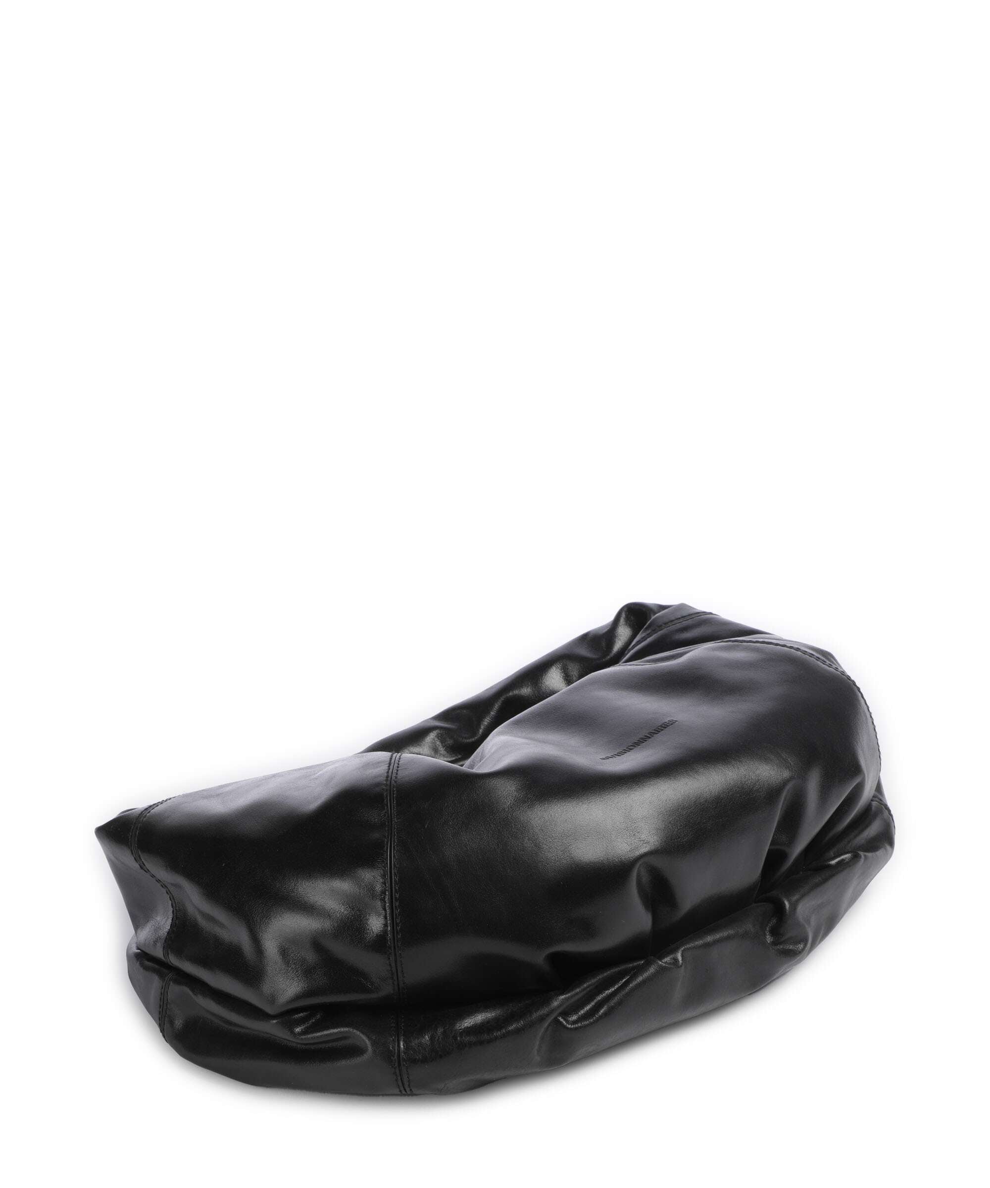 Les Visionnaires Greta Icon Crinkle Hobo bag black