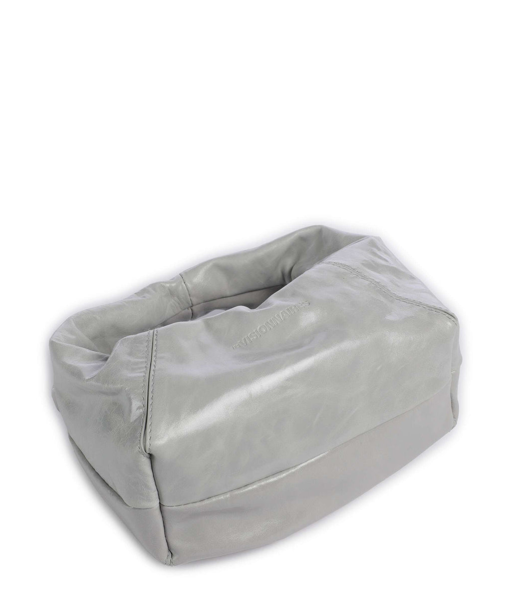 Les Visionnaires Greta Icon Crinkle Mini Handbag glacier grey