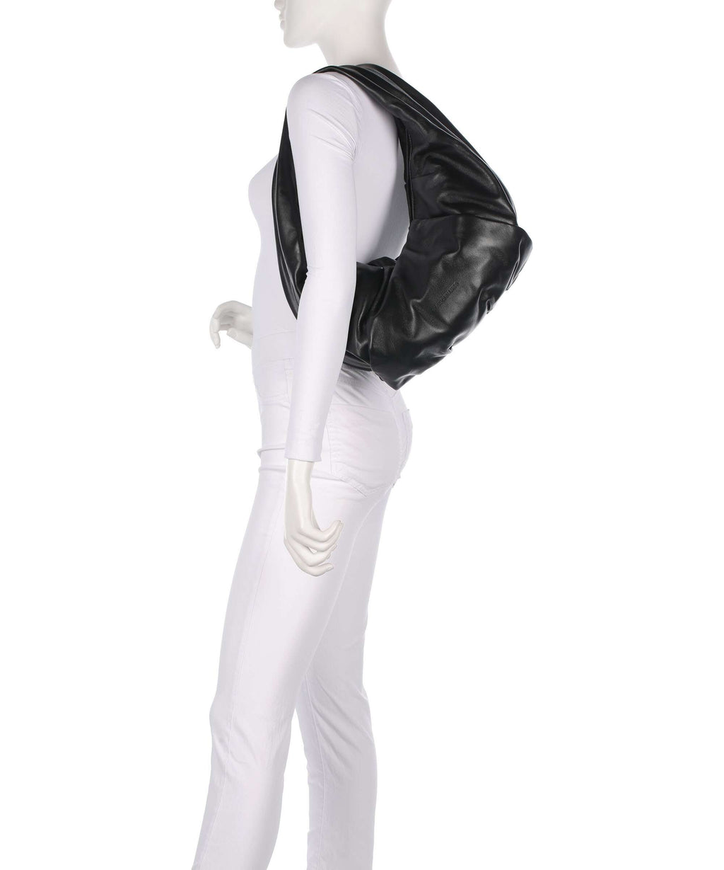 Les Visionnaires Greta Essential Silky Hobo bag black