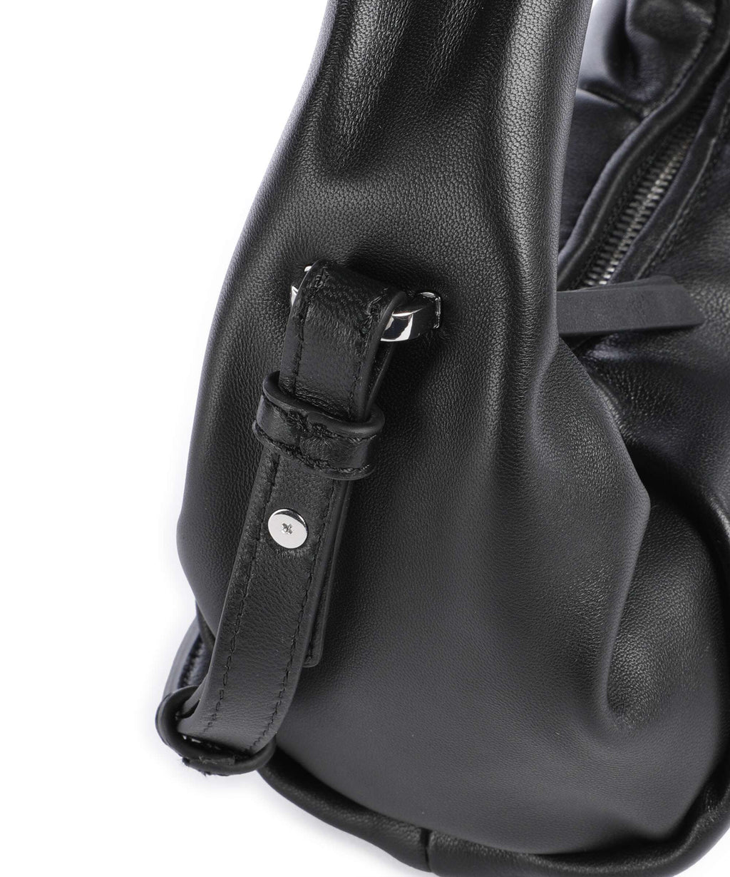 Les Visionnaires Greta Essential Silky Mini Crossbody bag black