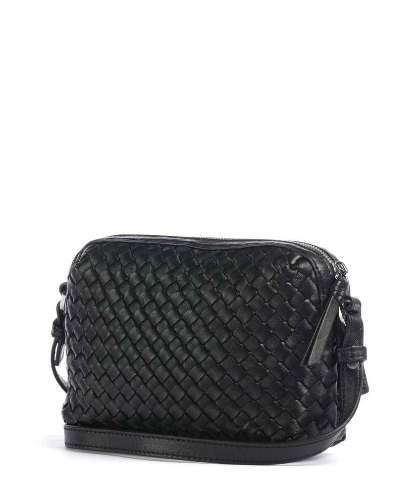 Les Visionnaires Lynn Weave Silky Crossbody bag black