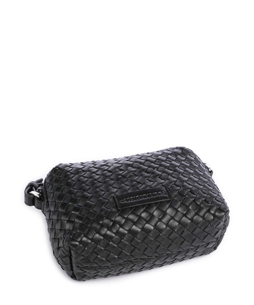 Les Visionnaires Lynn Weave Silky Crossbody bag black