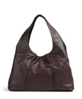 Les Visionnaires Paz Essential Silky Hobo bag aubergine