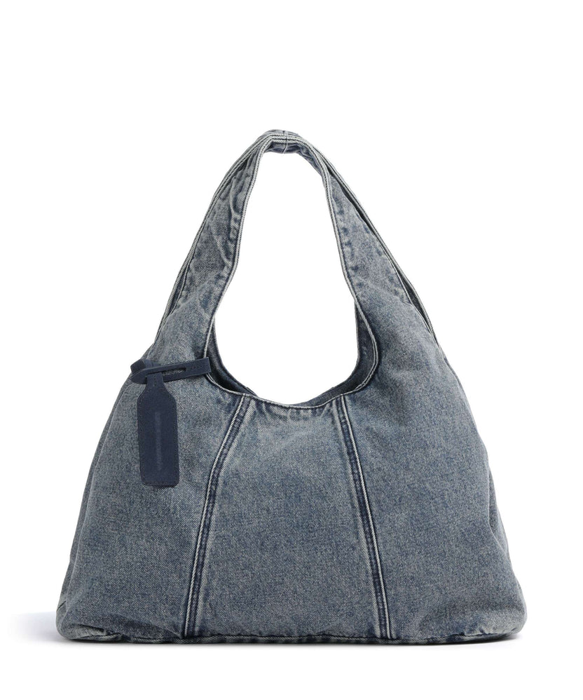 Les Visionnaires Paz Denim Essential Hobo bag washed denim