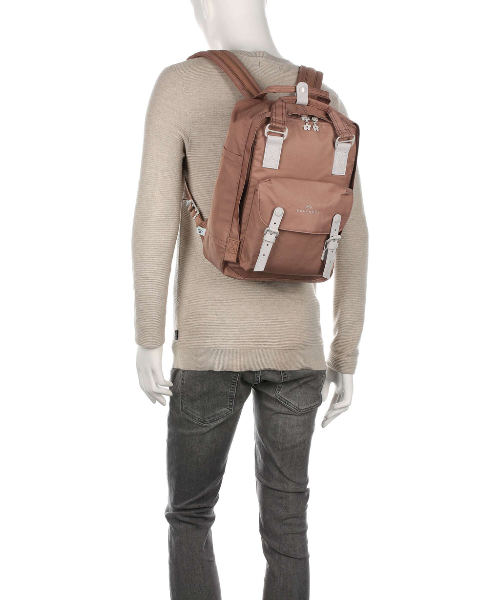 Doughnut Monet Macaroon Backpack pink