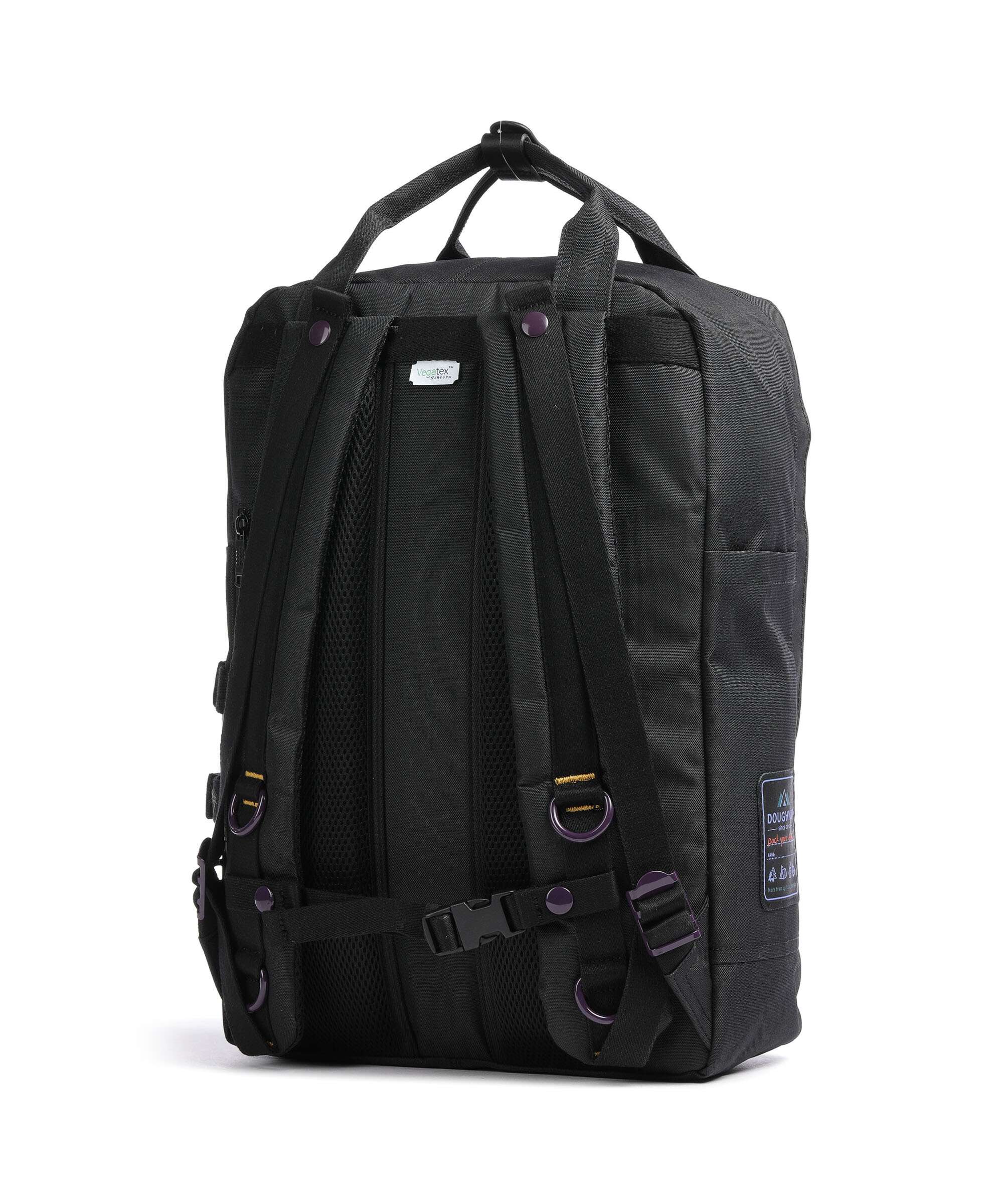 Doughnut Go Wild Macaroon Large Backpack black