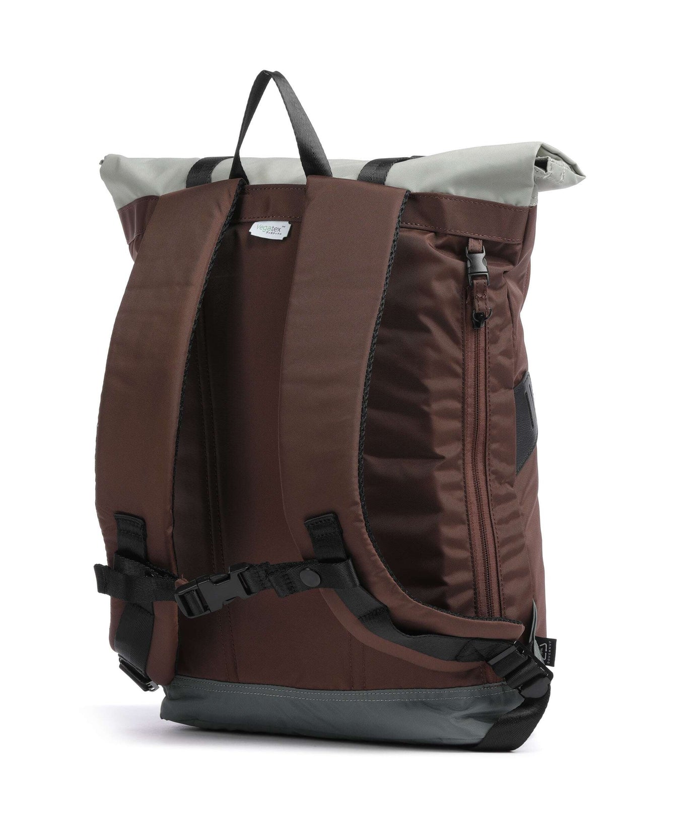 Doughnut Go Wild Christopher Small Rolltop backpack grey/brown