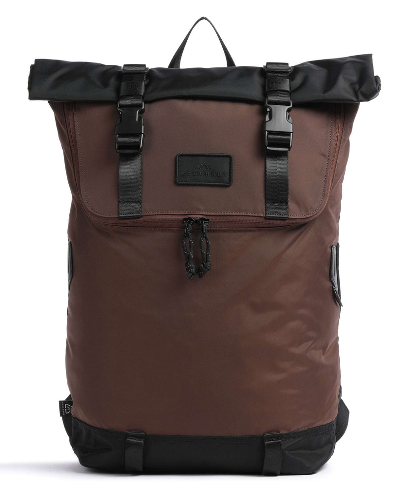 Doughnut Go Wild Christopher Rolltop backpack black/brown