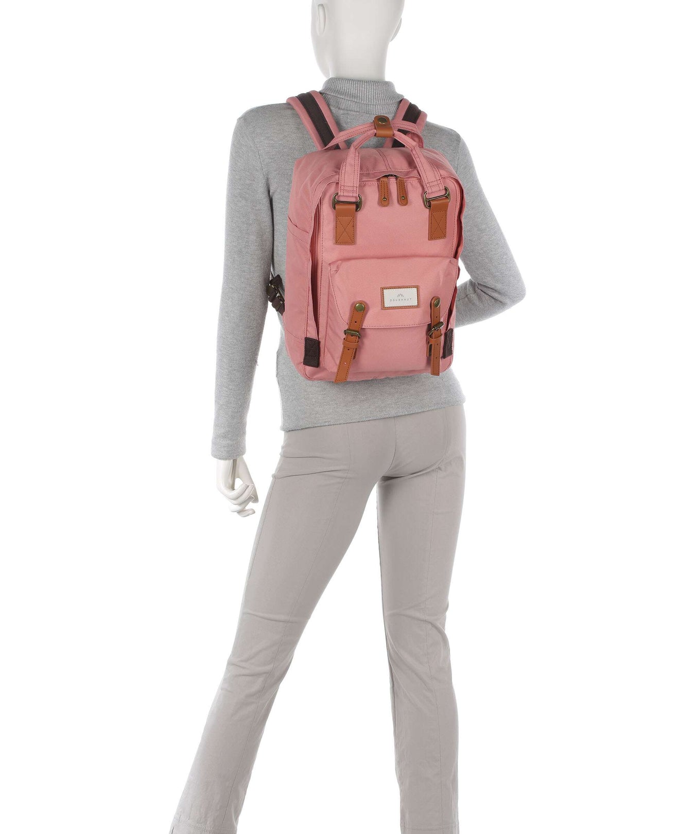 Doughnut Main Line Macaroon Backpack deep pink