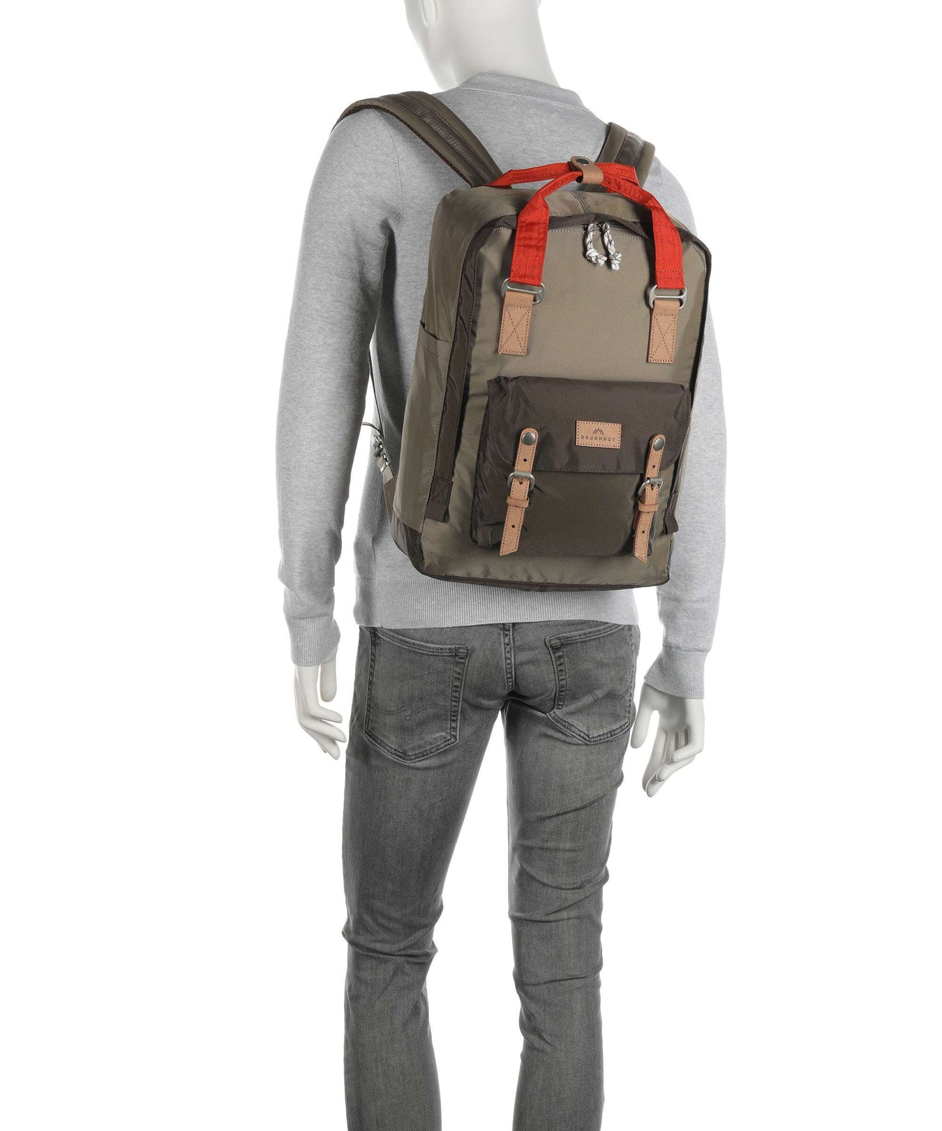 Doughnut Euro Macaroon Backpack khaki