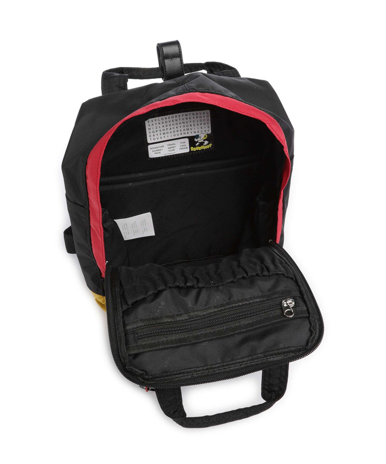 doughnut macaroon mini backpack in black Doughnut You-Niverse Macaroon Mini Backpack nylon black