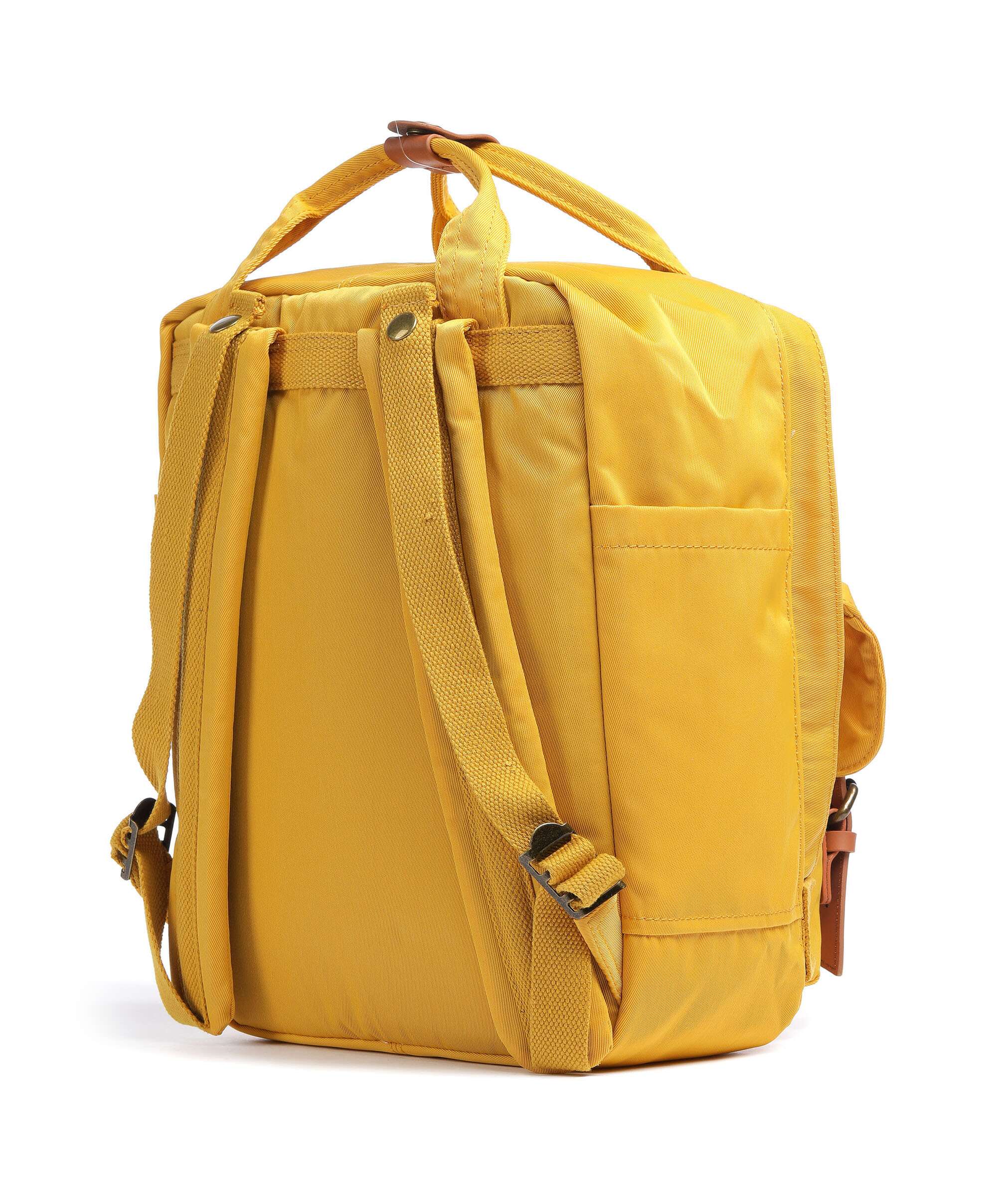 Doughnut Macaroon Backpack mustard
