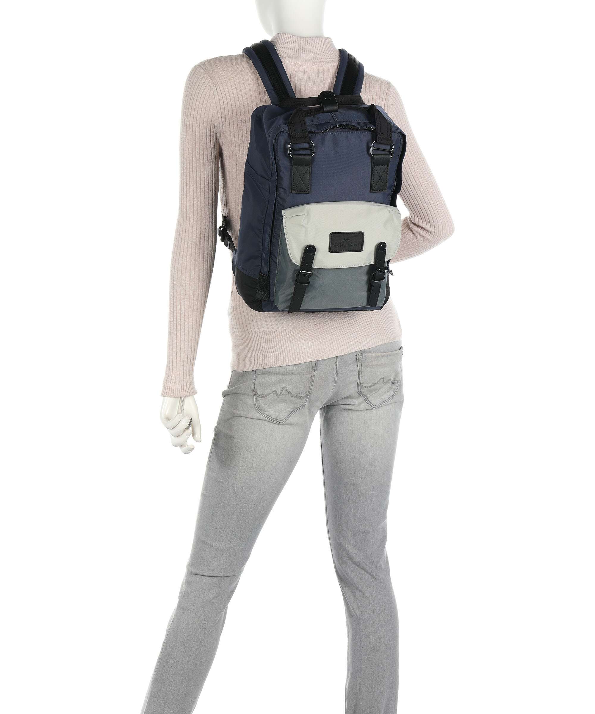 Doughnut Macaroon Backpack light pink/navy