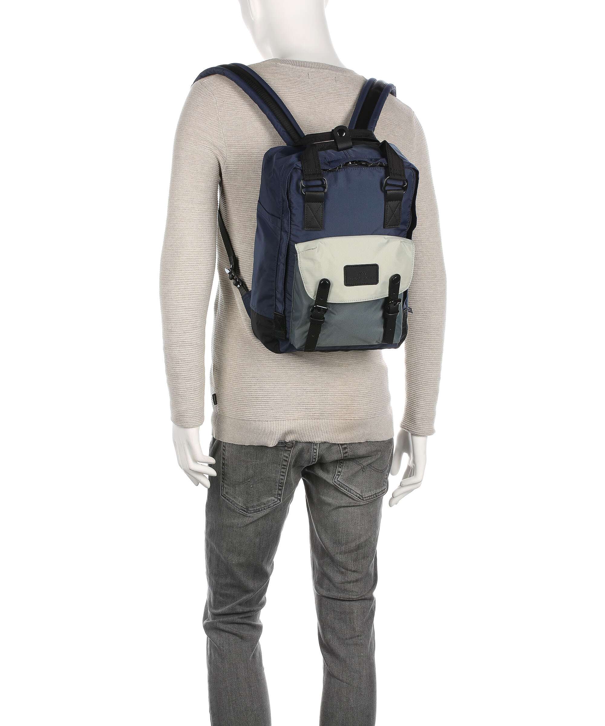 Doughnut Macaroon Backpack light pink/navy