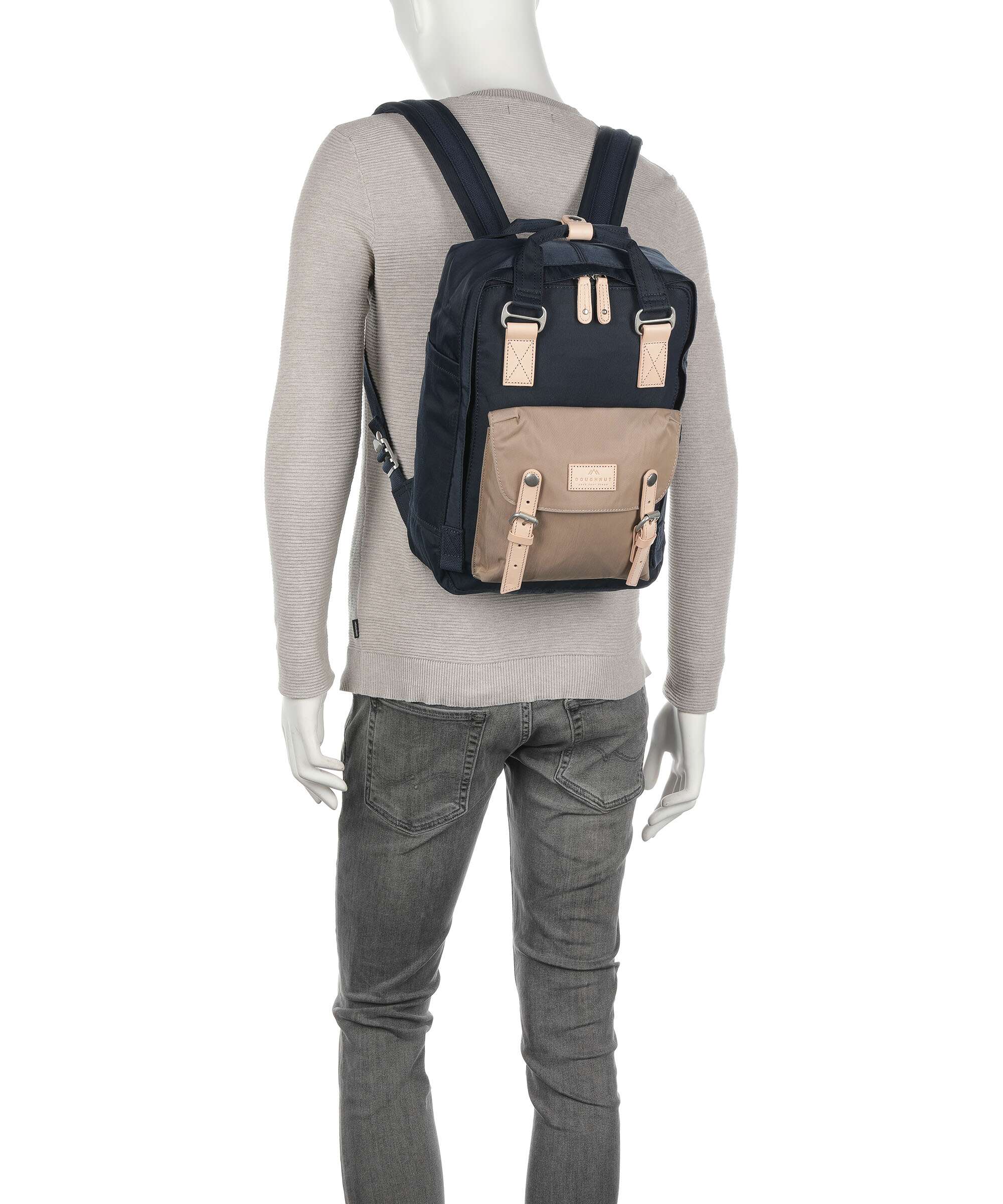 Doughnut Macaroon Backpack lilac/light blue