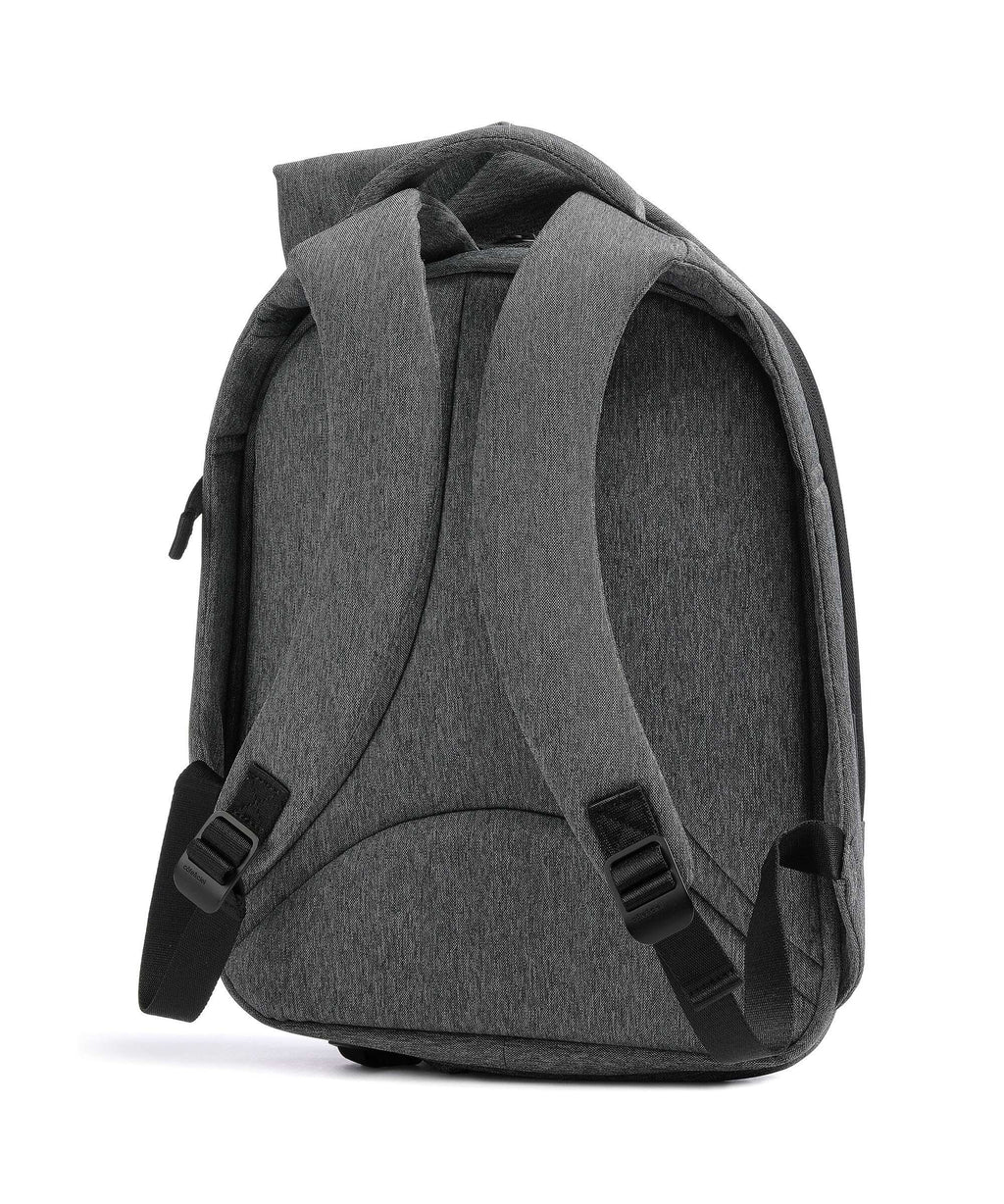 Côte&Ciel Eco Yarn Isar Small Laptop backpack black melange