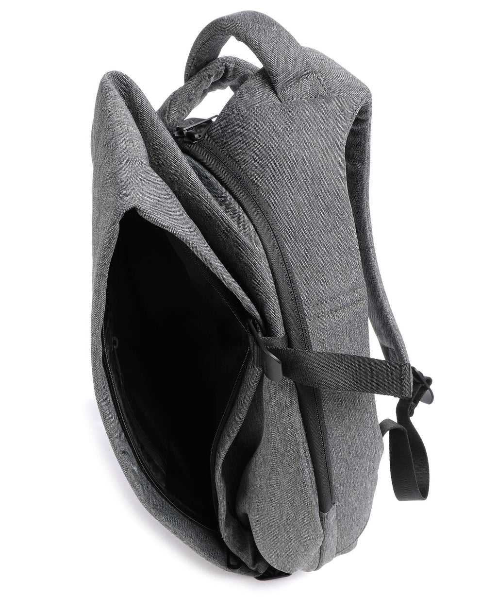 Côte&Ciel Eco Yarn Isar Small Laptop backpack black melange