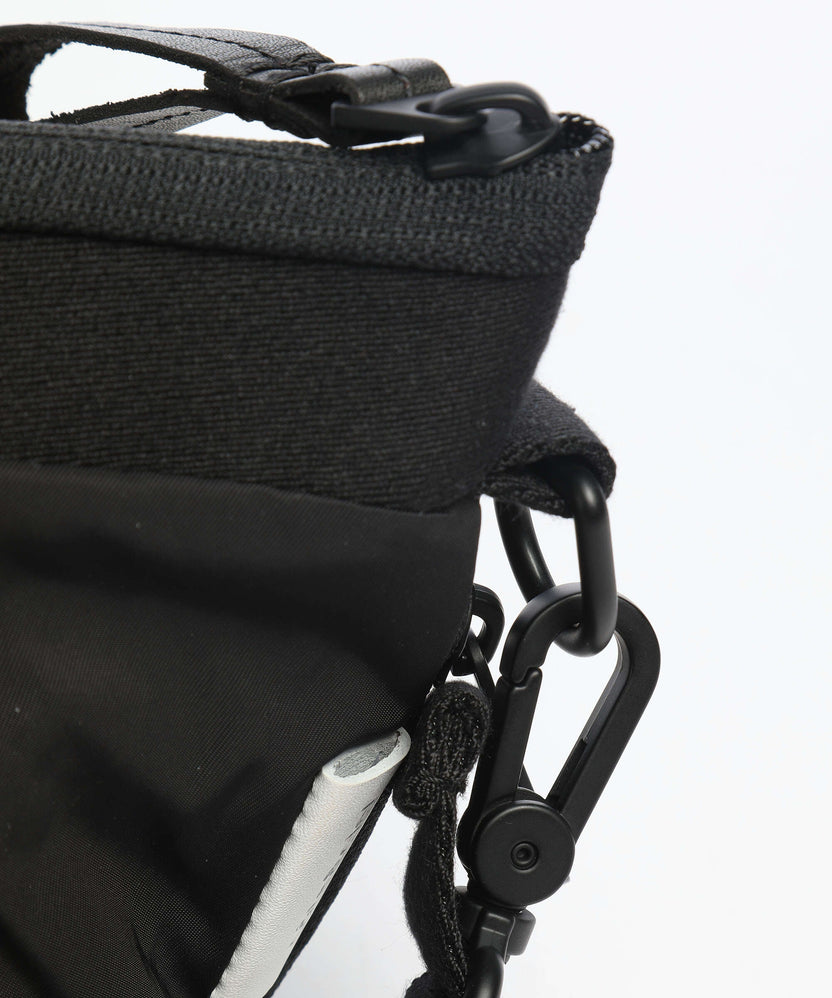 Côte&Ciel Smooth Orne Crossbody bag black