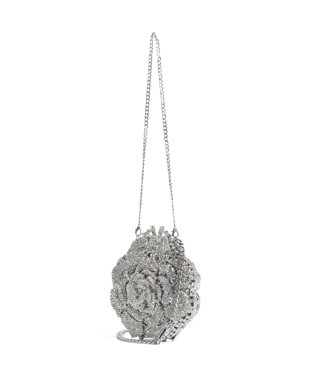 Dune London Bling Crossbody bag silver