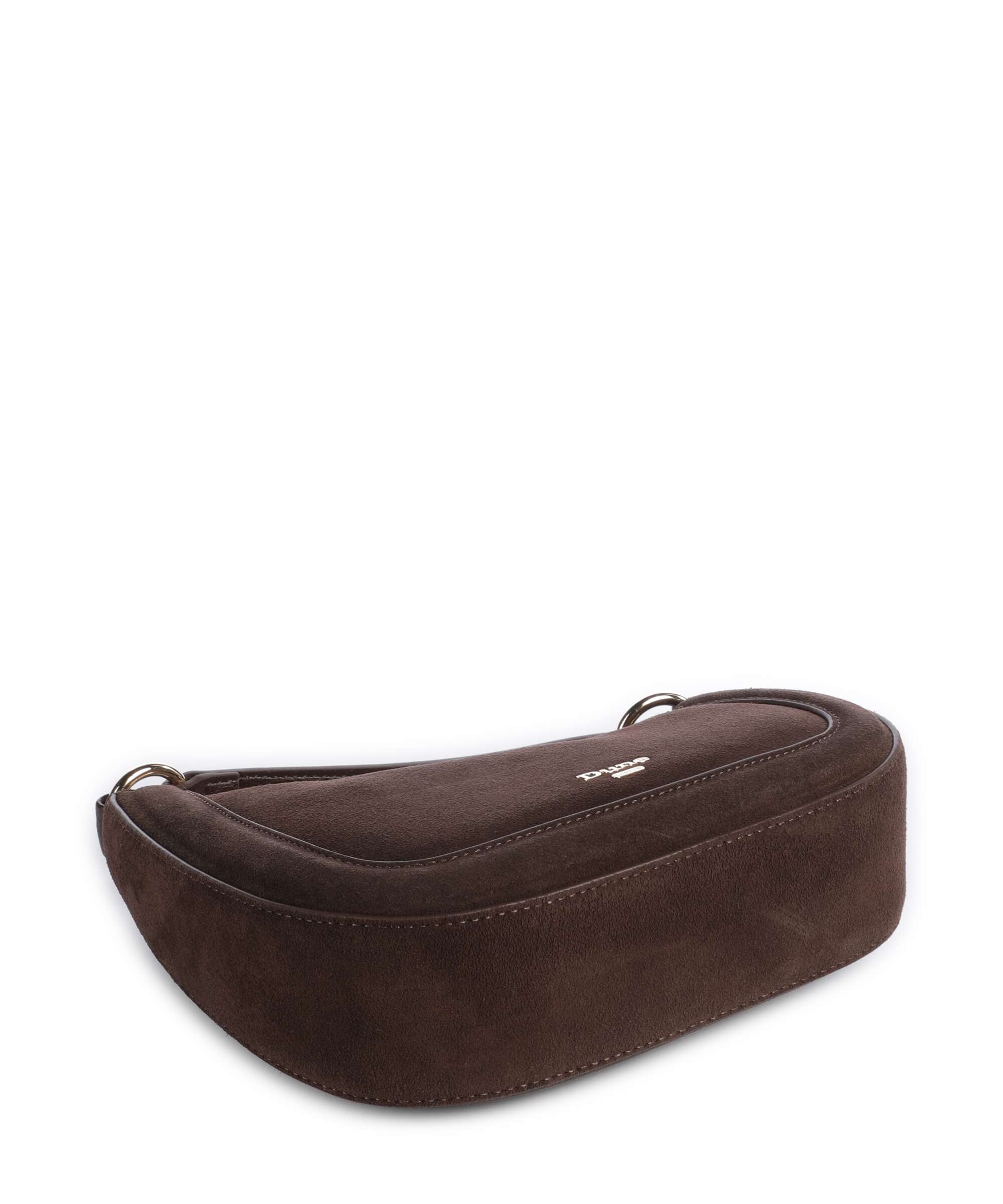 Dune London Direction Shoulder bag dark brown