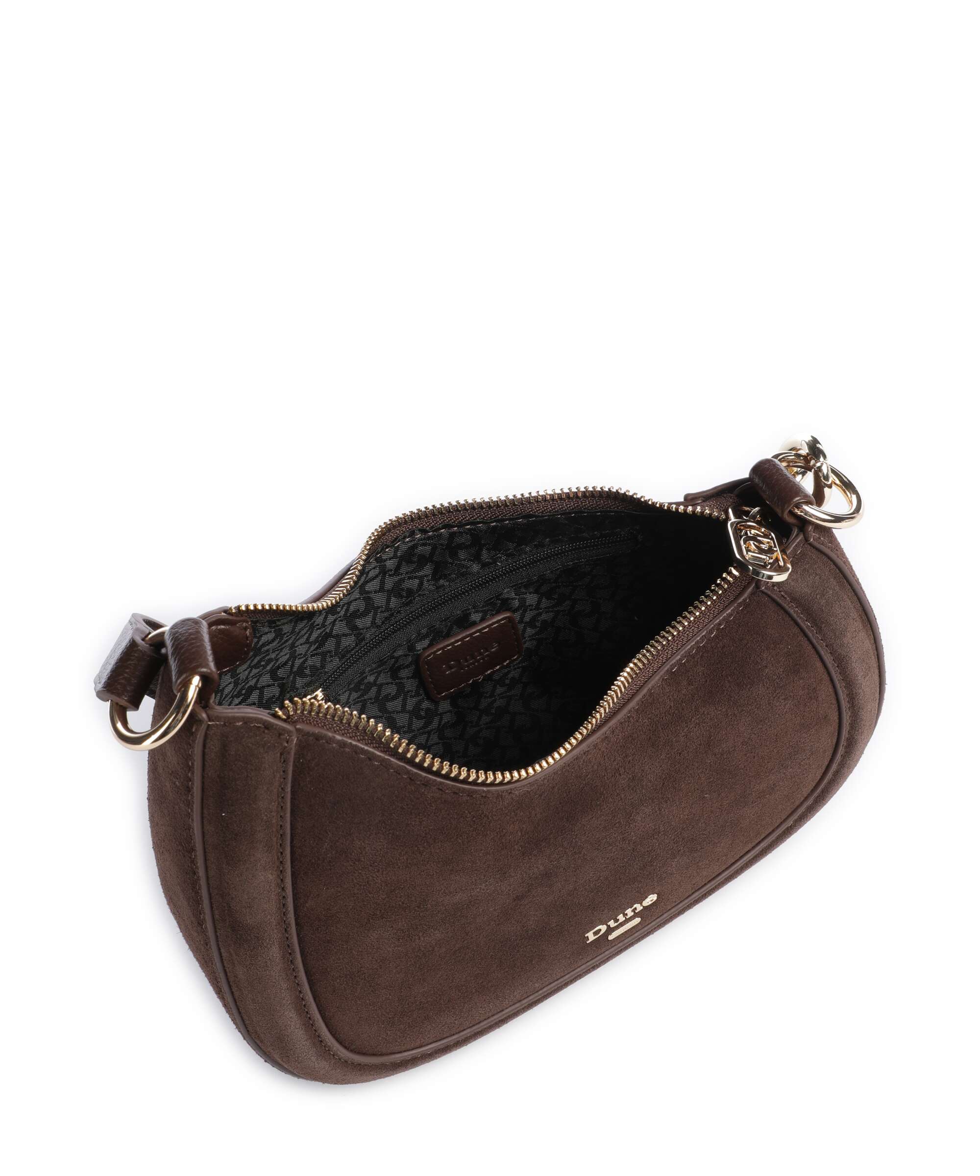 Dune London Direction Shoulder bag dark brown