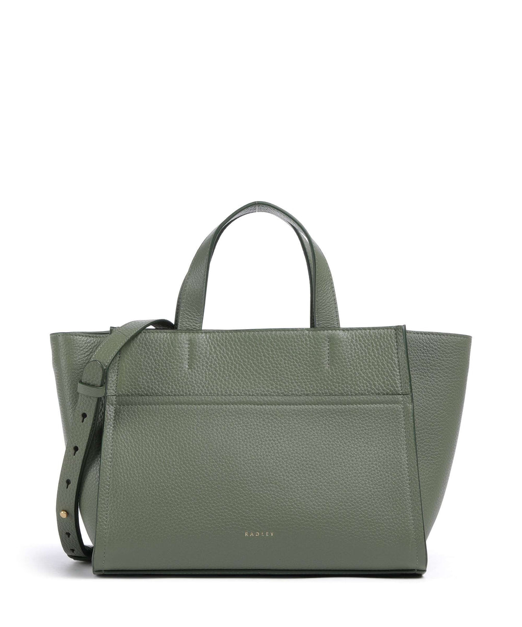 Radley London Oak Street Handbag dark olive