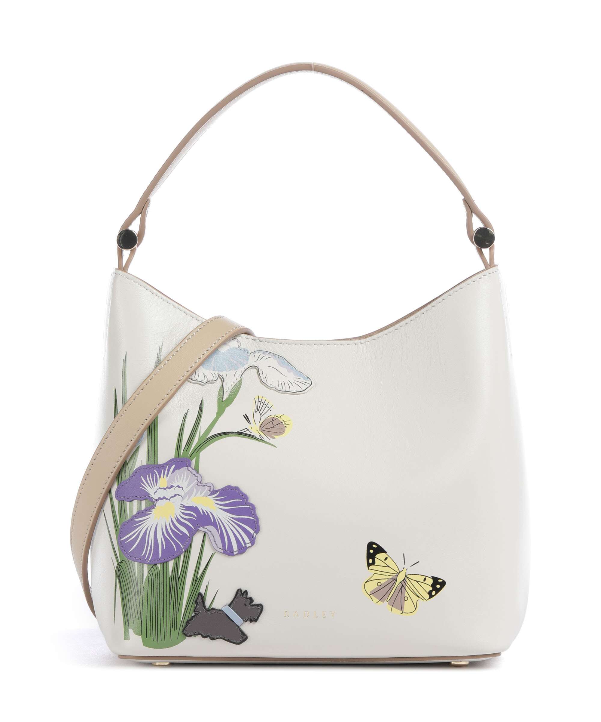 Radley London The Rhs Collection Crossbody bag leather chalk