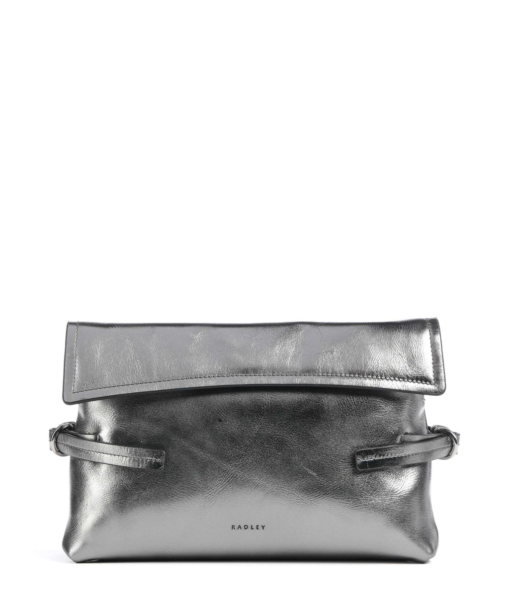 Radley London Fleet Street Clutch bag silver