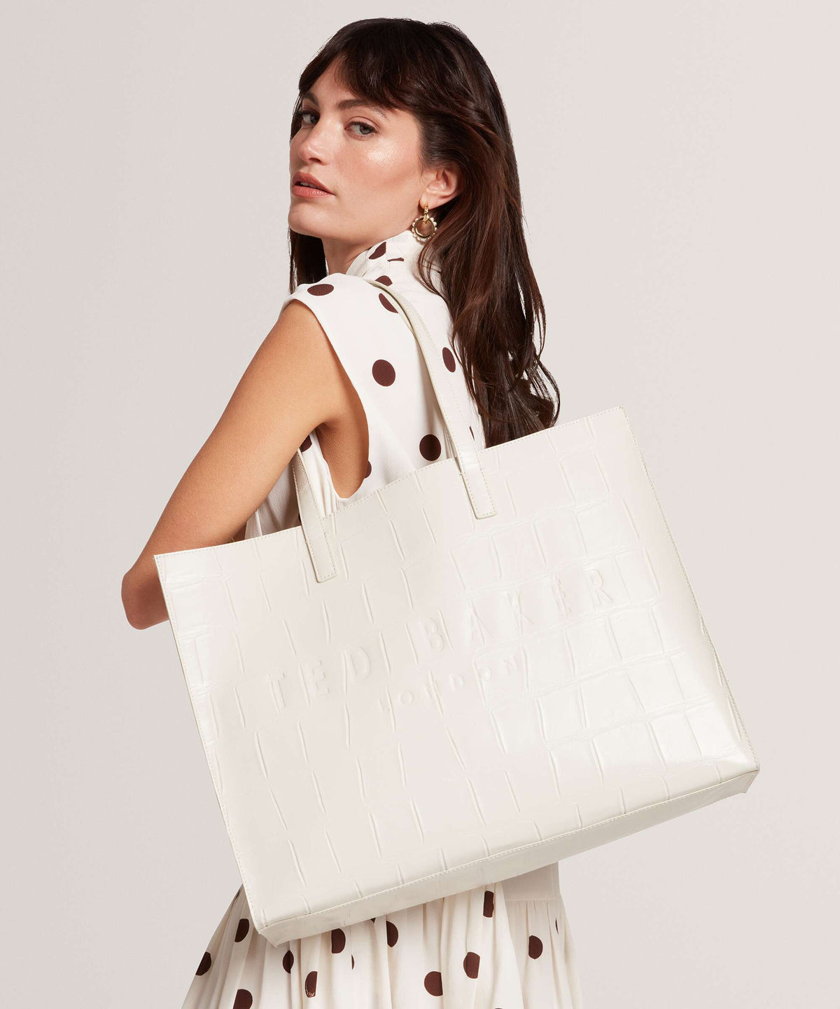 Ted Baker Allicon Tote bag ivory
