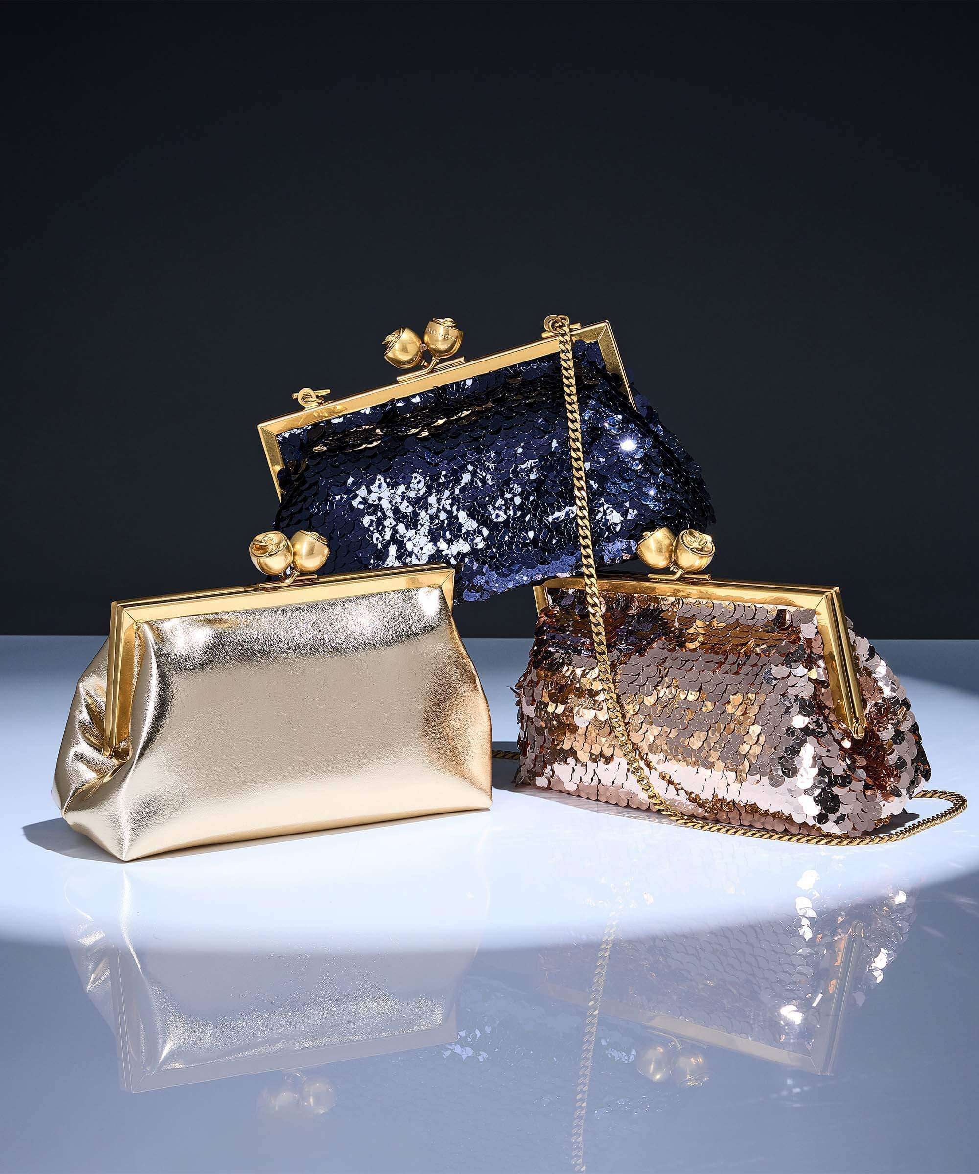 Ted Baker Sequinz Crossbody bag navy