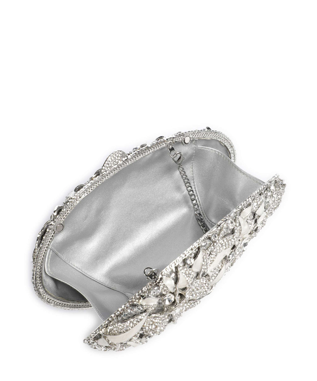 Dune London Extravagant Crossbody bag silver