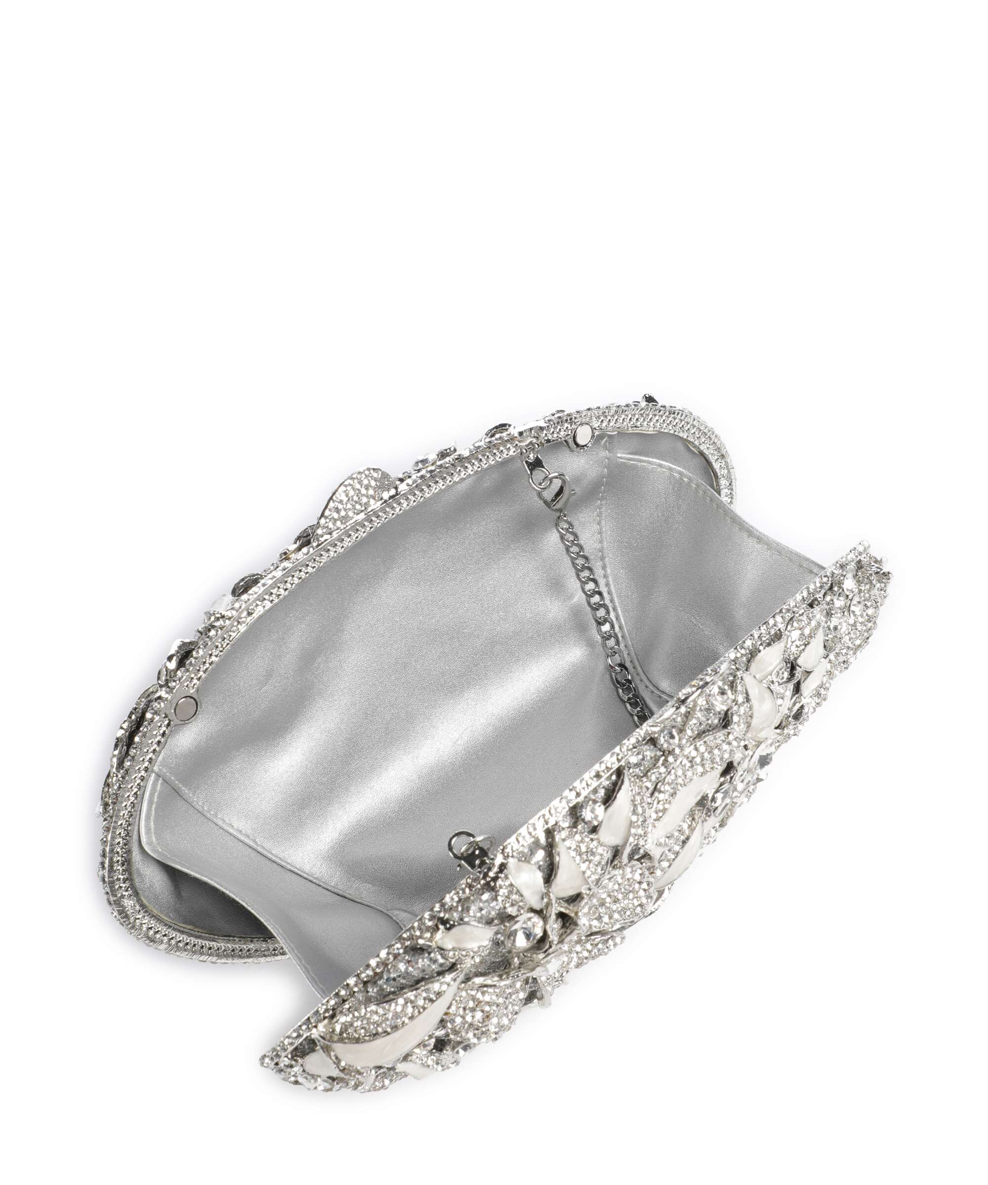 Dune London Extravagant Crossbody bag silver
