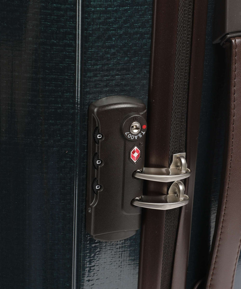 Samsonite Chronolite DLX Spinner (4 wheels) dark green