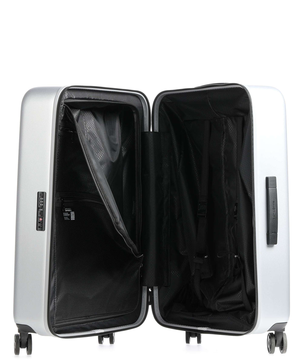 Samsonite Quadrix Spinner (4 wheels) silver