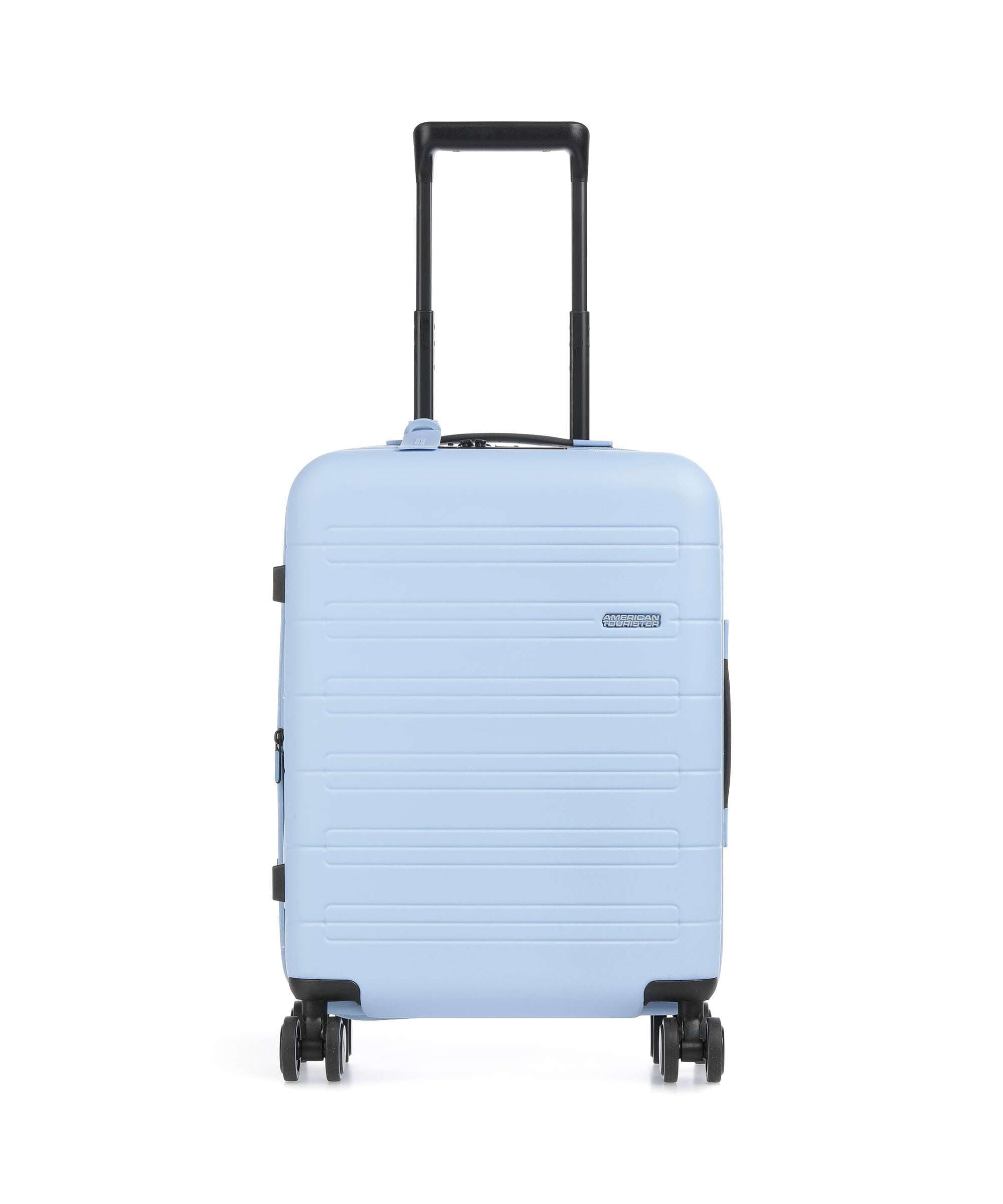American Tourister Novastream Spinner (4 wheels) pastel blue