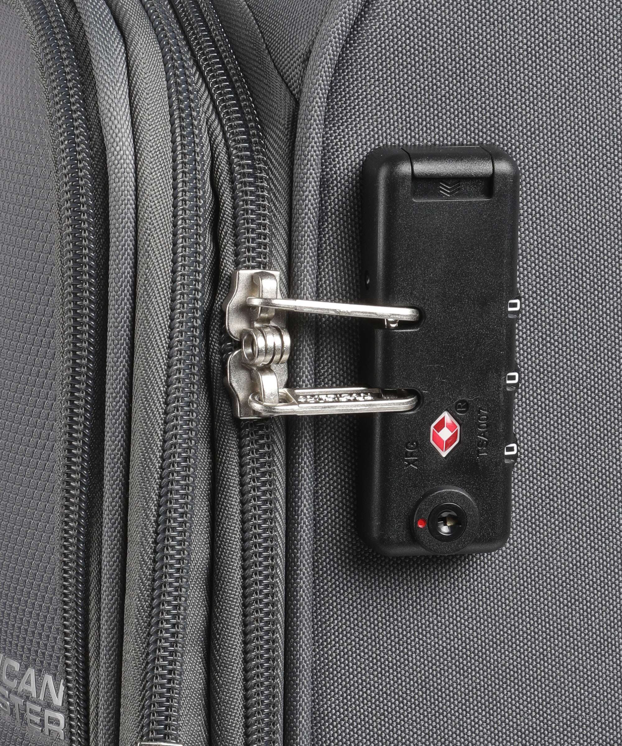 American Tourister Fun Cruise Spinner (4 wheels) grey/orange