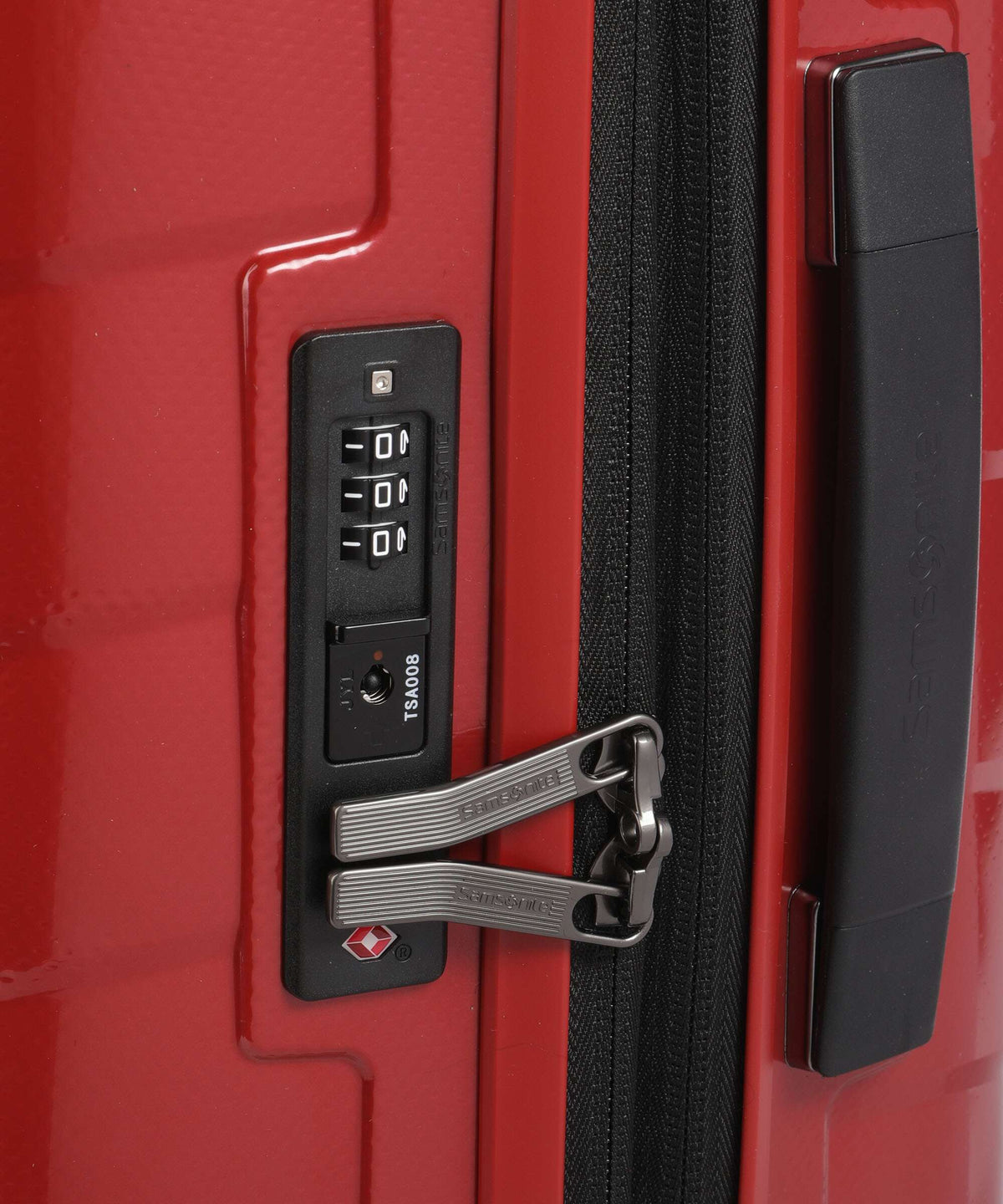 Samsonite Attrix EXP Spinner (4 wheels) red