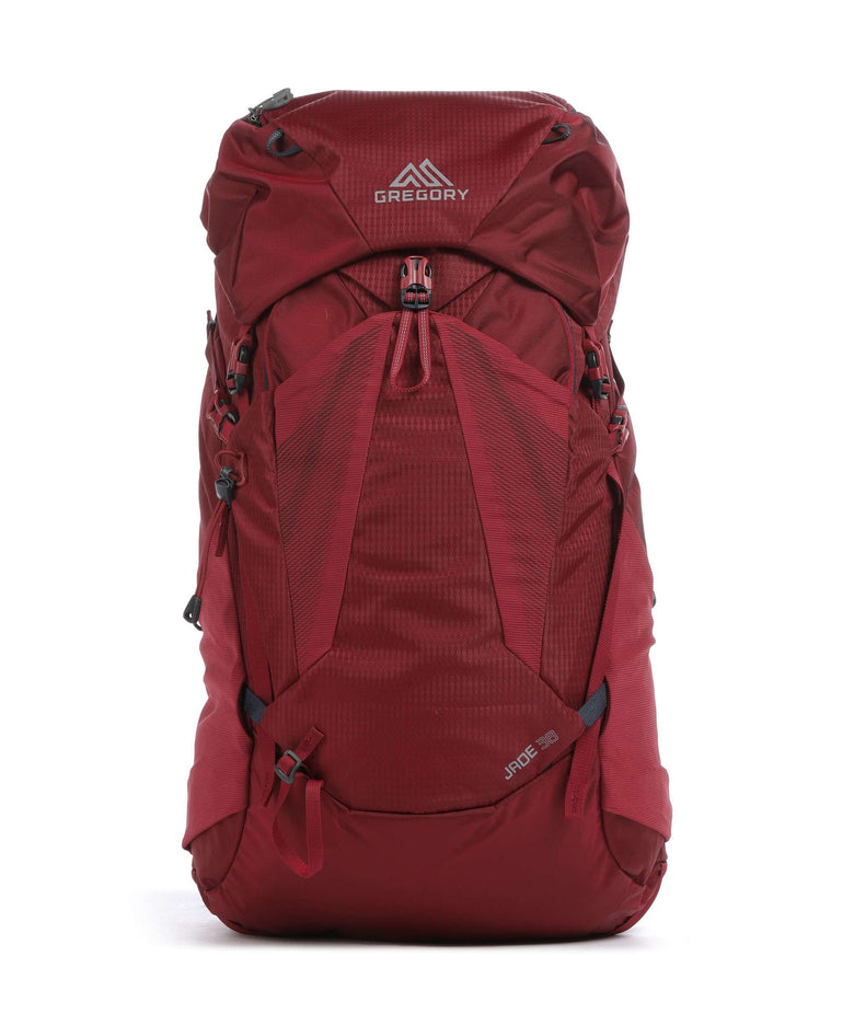 Gregory Jade 38 RC SM/MD Hiking backpack recycled ripstop polyester ruby red