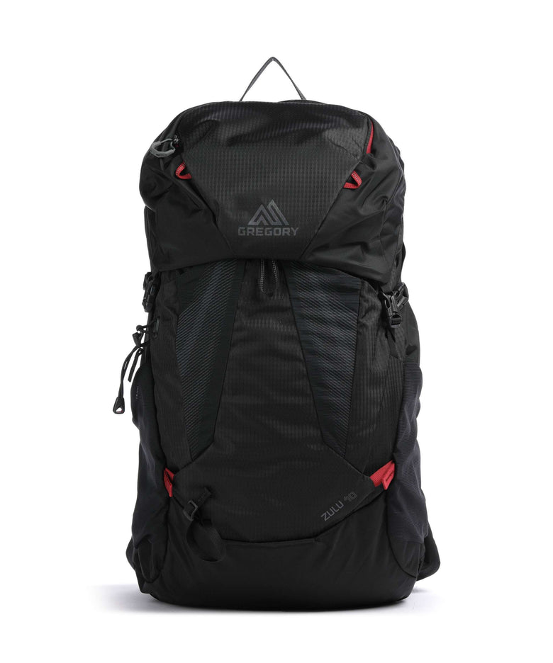 Gregory Zulu 40 RC SM/MD Hiking backpack recycled ripstop polyester volcanic black