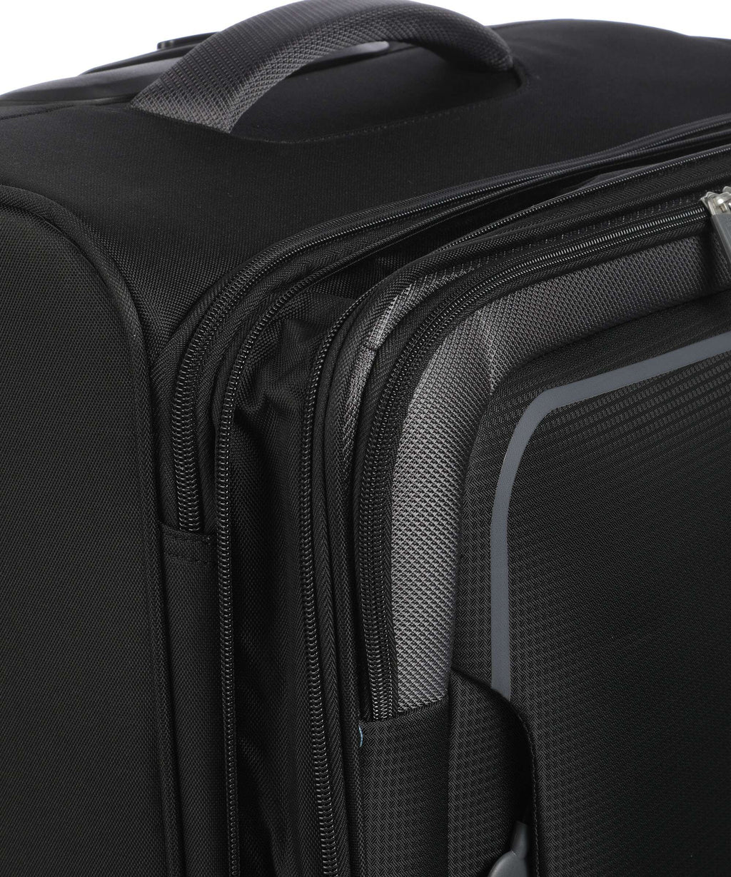 American Tourister Pulsonic Spinner (4 wheels) asphalt black