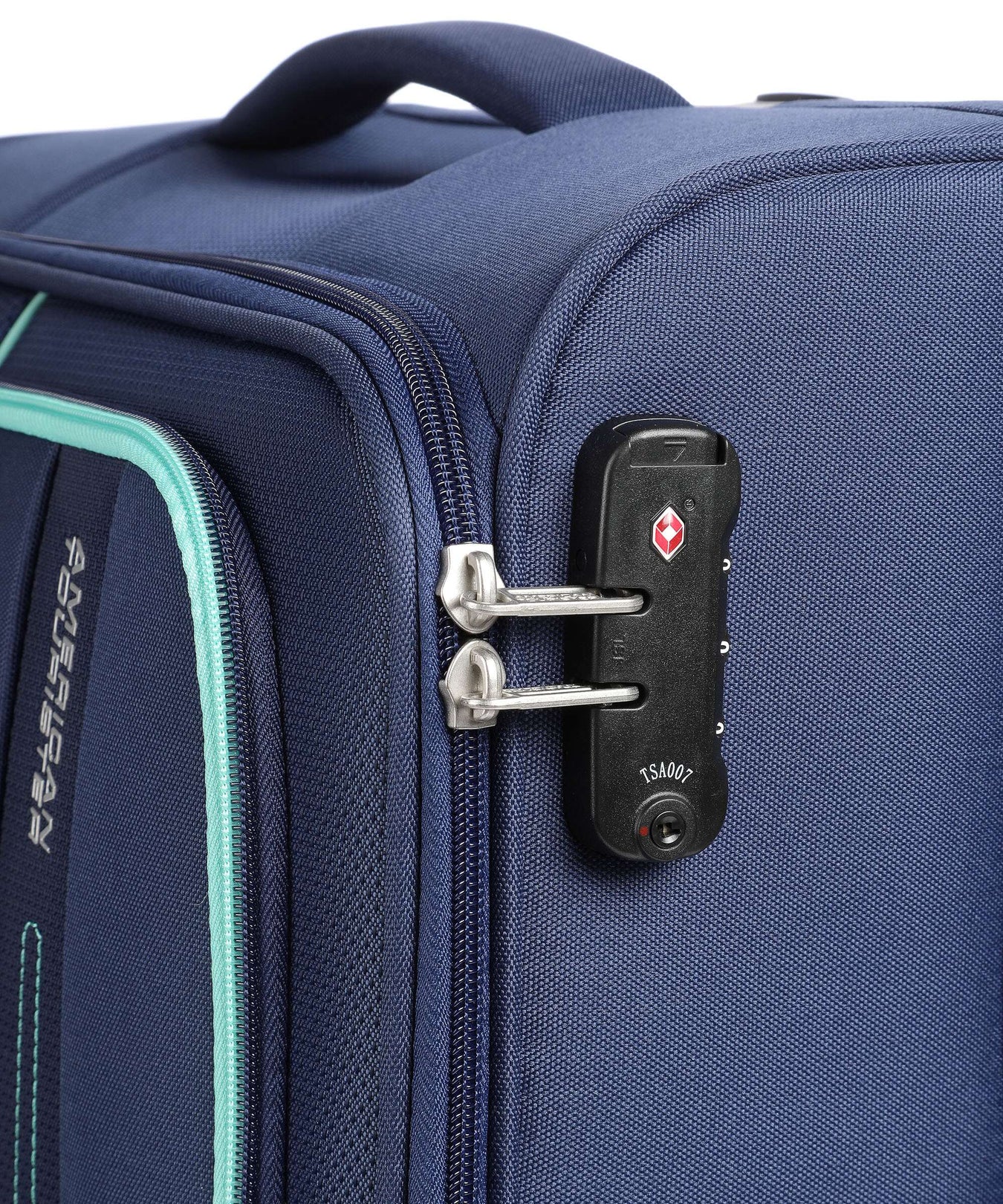 American Tourister Sea Seeker Spinner (4 wheels) combat navy