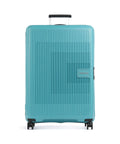 American Tourister Aerostep Spinner (4 wheels) turquoise tonic