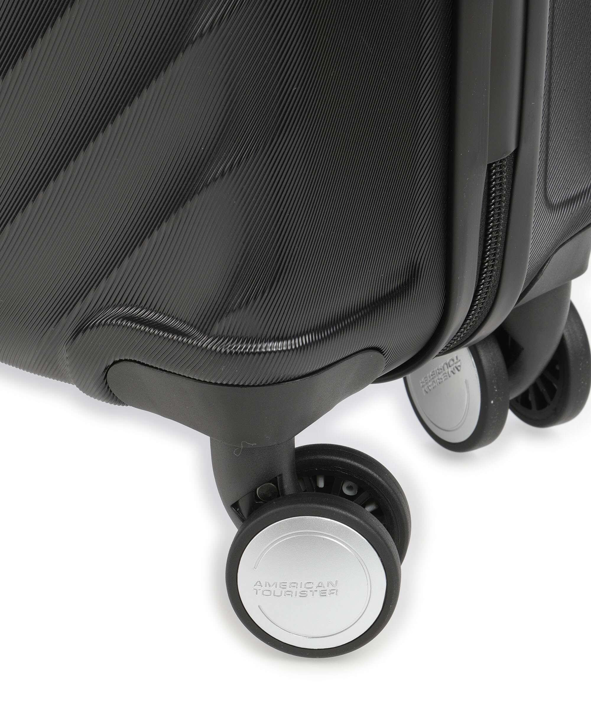 American Tourister Summer Square Spinner (4 wheels) black