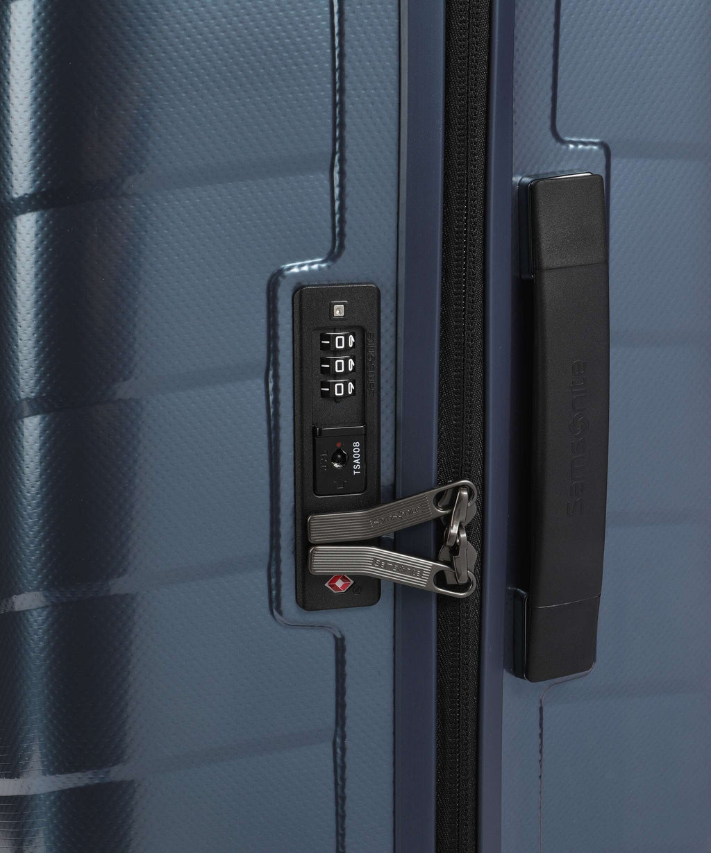 Samsonite Attrix Spinner (4 wheels) steel blue