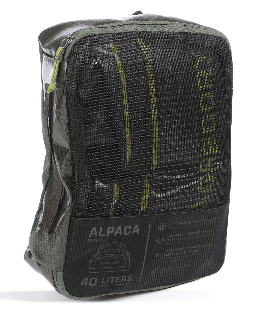 Gregory Alpaca 40 Weekend bag fir green